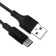 Cable Borofone Bx1, Type -C - USB, 3 A, 1 m, PVC braid, black