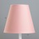 Desktop lamp Jack 1x15W E14 white/pink 18x18x32cm Risalux