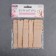 Brutter's clatter for a bra, 3 rows 2 hooks, 3.2 × 10.5 cm, 5 pcs, beige color