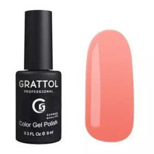 Garattol Color Gel Polish, No. 126 Peach Juice, 9 ml
