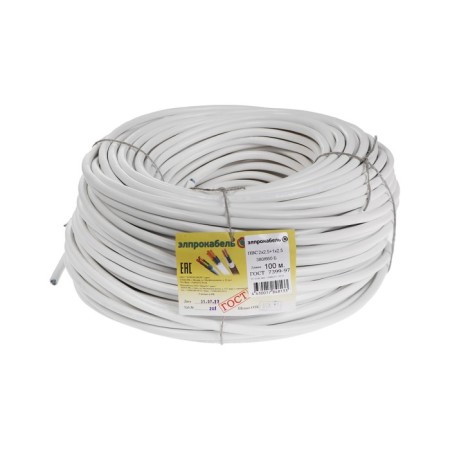 Flexible round Promel PVS, 3x2.5, 100 m, GOST-1