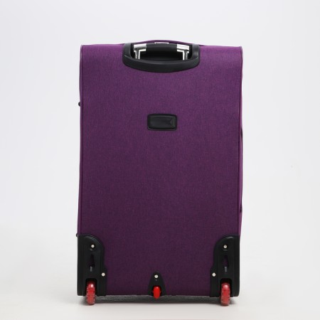 Big suitcase 28 ", a lightning department, code castle, 3 wheels, 2 external pockets, purple color-5