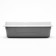 Toilet with a grid, 45x34x15 cm, gray