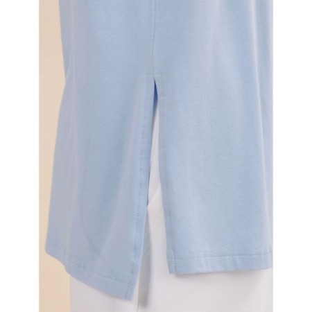 Female T -shirt, size XS, blue color-4
