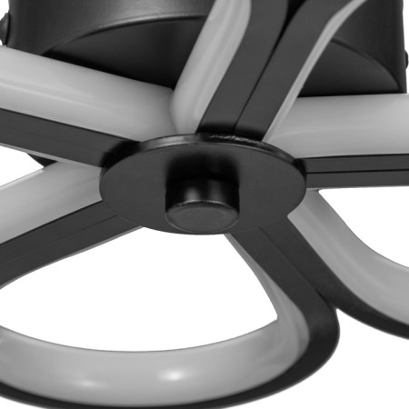 Lamp 2515/5 LED 20W 4000k Black D.30 cm Bayerlux-4