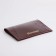 Cover for passport, burgundy color