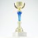 Cup 132A, award figure, gold, stamp stone, 28 × 10 × 9 cm.