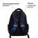 Youth backpack, 44 x 30 x 17 cm, ergonomic back, calligrata p "Mask"
