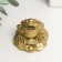 NECKE Polystone for bronze "Zhabas with a coin" 4.5x4x4x4 cm