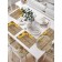 A set of napkins for setting the table “Sunflower on the floor”, rectangular, size 32x46 cm, 4 pcs