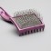 Brush - a packer soft with drops, increased number of teeth, base 68x48 mm, burgundy