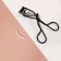 Eyelashes curls, black color