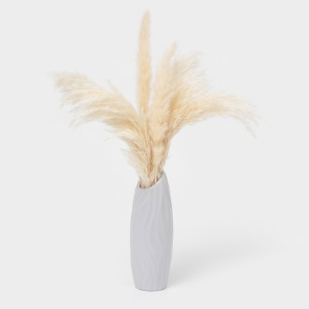 Flower vase, 530 ml, 7 × 20 cm, gray color-3
