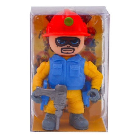 FUNKY TOYS figure "Builders", 8 cm, mix-3
