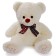 Soft toy "Bear Felix", 70 cm, milk color, mix