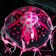 Decor for the Aquarium "Medusa" Silicone, with a neon effect, 10 x 10 x 20.5 cm, pink