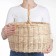 Mushroom basket, No. 3, 36 × 30 × 40 cm, 12 l, manual weaving, vine