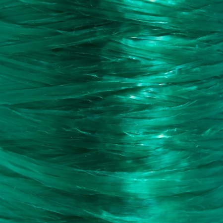 Yarn "for knitting washcloths" 100% polypropylene 300m/75 ± 10 g in the shape of a cylinder (emerald)-1