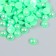 Decor for creativity plastic "Half of beads. Green" 20 g 0.8x0.8 cm
