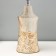 E14 40w 40w beige-gold 23x23x40 cm desktop