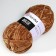 Yarn "Dolce" 100% micropoliester 120m/100g (765 beige) mix
