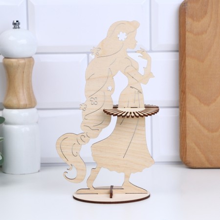 Wooden napkin "Jasmine", 24 x 12 cm-2