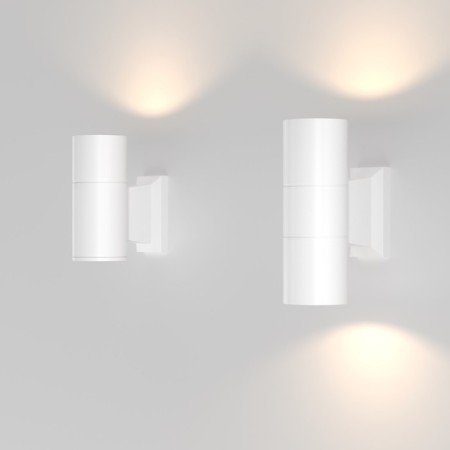 Sconces Outdoor O574WL-02W, 2x50W, 6.4x6.4x18 cm, GU10, white color-5