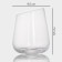 Glass glass low Magistro "Illusion", 450 ml