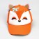 Children's set "Fox", backpack 21x25 cm, cap rr. 52-54 cm