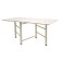 Newspread table, 250 (950/1650) × 800 × 750 mm, color of milk oak