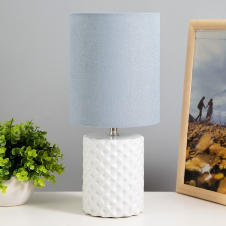 Bernard desktop 1x40W E14 pr-1,6M white/blue 15x15x33cm