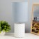 Bernard desktop 1x40W E14 pr-1,6M white/blue 15x15x33cm