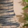 Vase wicker, floor 24x24x60 cm
