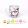 Painting mugs with paints (partial filling) "Cute kitten"