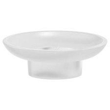 Soap dish, matte glass, artwelle