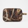 Lightning cosmetic bag, brown color/foliage