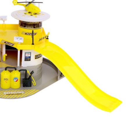 Game set "Structural School", 2 levels, helicopter venue-13