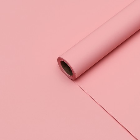 Flower film tinted, matte, salmon pastel, 0.5 x 10 m, 65 μm-1