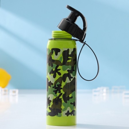 Water bottle “Militari”, 500 ml, 6 × 6 × 23 cm, green color-4