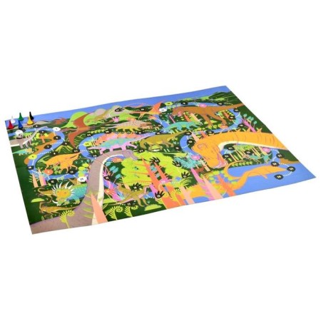 Board game-detective "in the footsteps of dinosaurs"-2