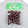 A set of plastic beads "Astra", 10 mm, 25 g, brown