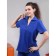 Women's suit with shorts, size 52, cornflower color