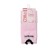 Women's socks with Pikot Conte Elegant Batgirl, size 23, light pink color