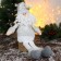 Soft toy "Santa Claus in a hat with circles-long legs" 15x45 cm, silver-white
