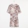 Home set (robe/shirt) female, light pink color, size 58