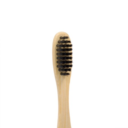 Middle bamboo toothbrush, 5 pieces, mix of flowers-9