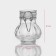 Glass jar for spices with a grocery castle "Cheson", 100 ml, 7 × 8 cm