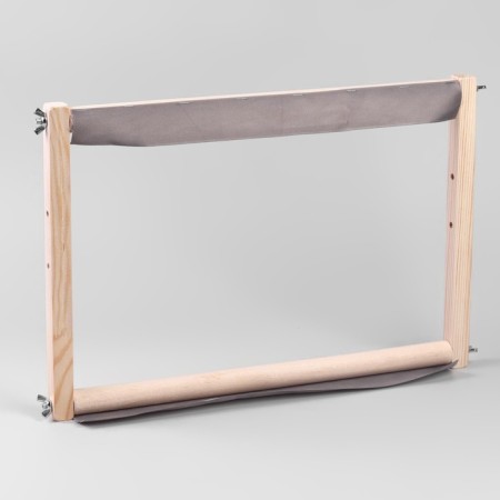 Stuls-frame for embroidery, 30 × 40 cm, color light wood-3