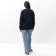 Jumper female MIST of large knit, blue, p. L (48-50)