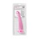 Unrealistic phallimitator Jelly Dildo Xl Toyfa Basic, TPE, Pink, 22 cm